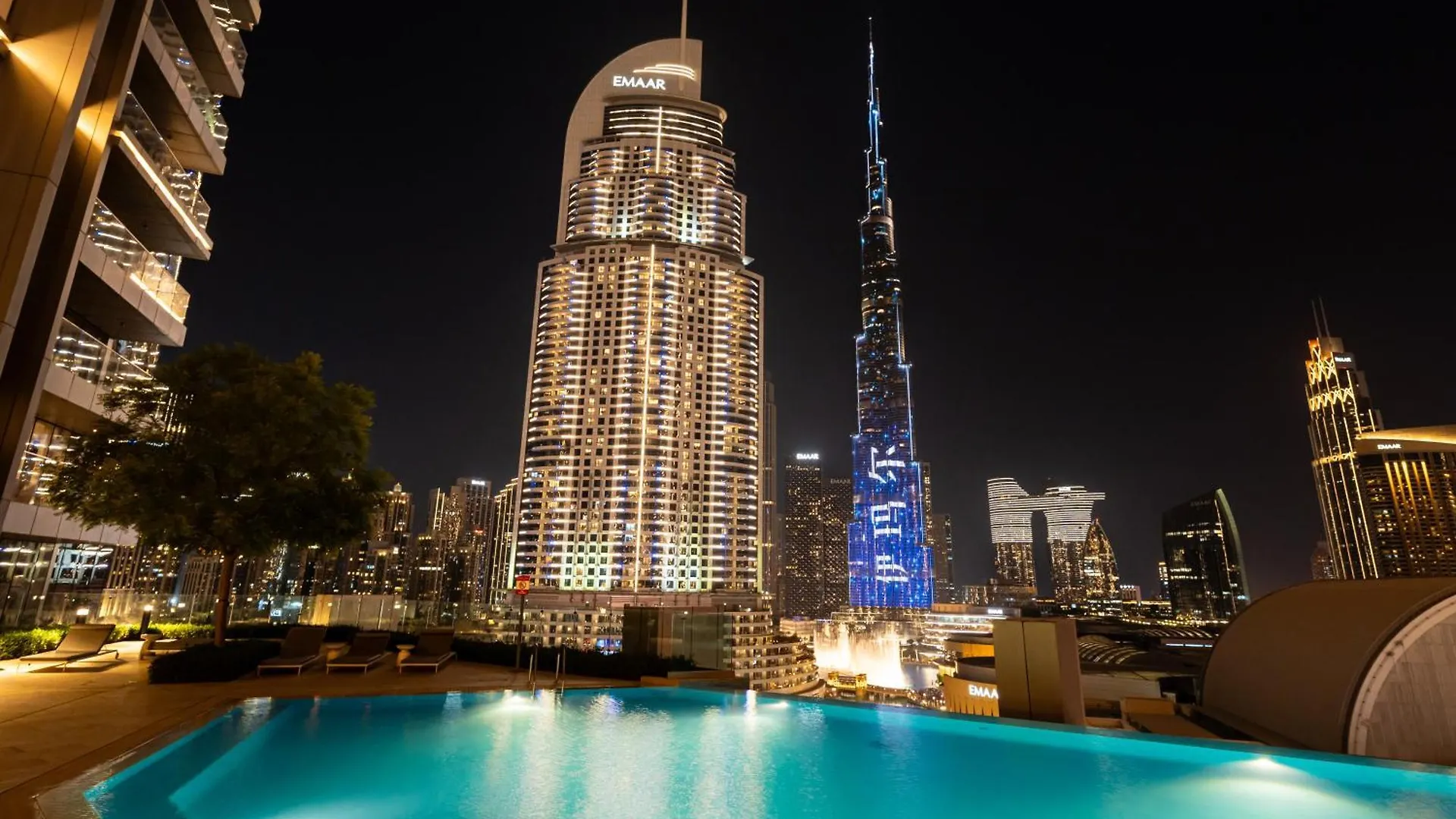 New! Ps5! Burj Khalifa View & Infinity Pool Apartment Dubai 0*,