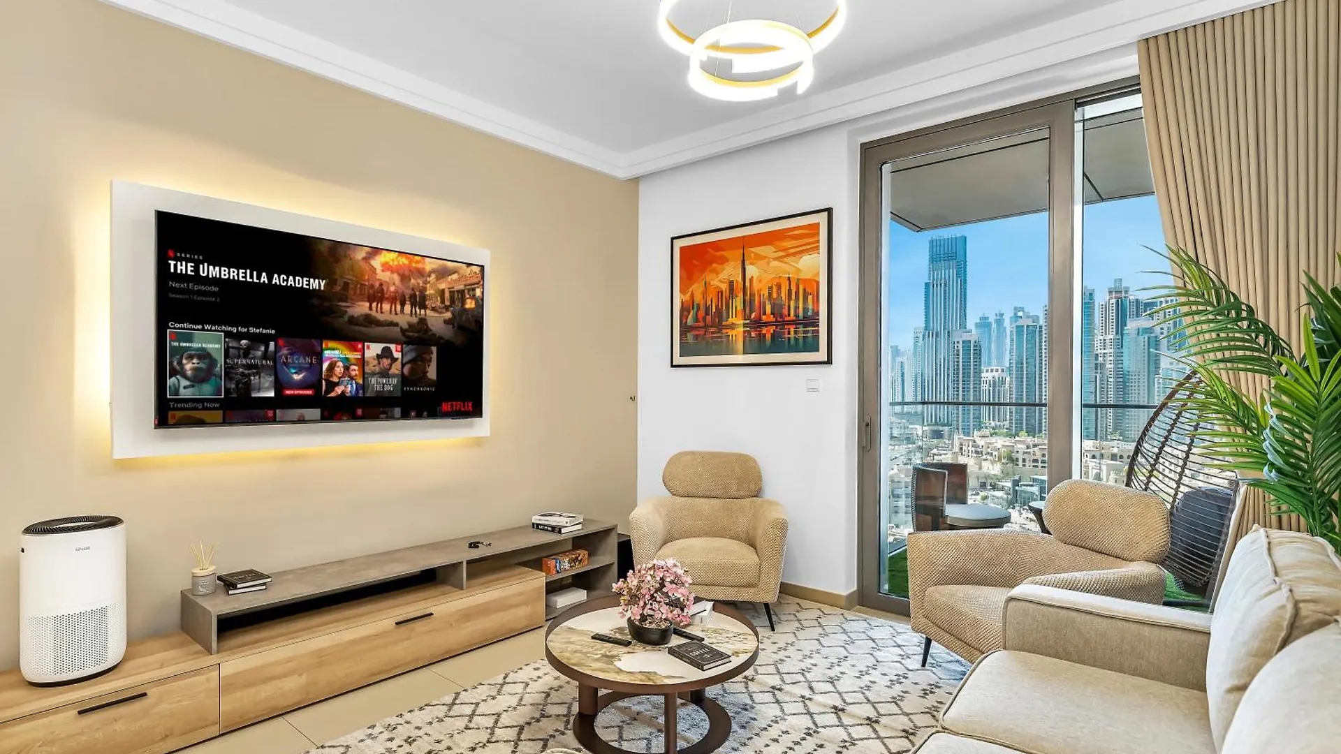 New! Ps5! Burj Khalifa View & Infinity Pool Apartment Dubai